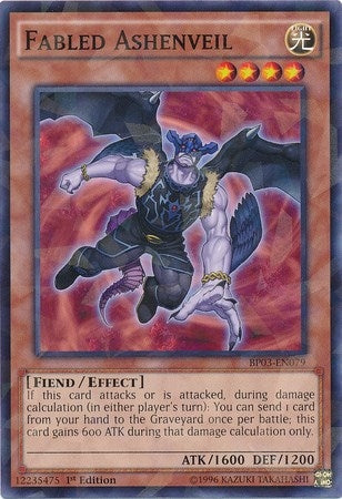 Fabled Ashenveil Shatterfoil (BP03-EN079) [BP03]