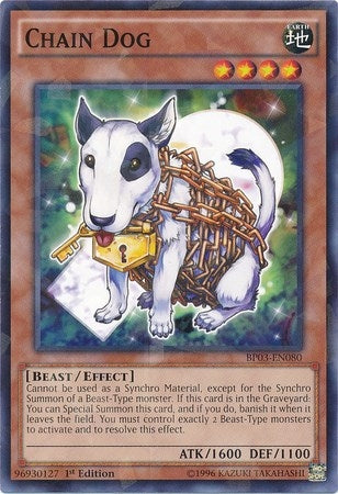 Chain Dog Shatterfoil (BP03-EN080) [BP03]
