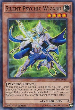 Silent Psychic Wizard Shatterfoil (BP03-EN084) [BP03]