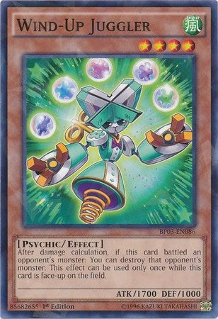 Wind Up Juggler Shatterfoil (BP03-EN086) [BP03]
