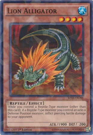 Lion Alligator Shatterfoil (BP03-EN089) [BP03]