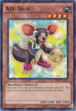 Aye Iron Shatterfoil (BP03-EN103) [BP03]