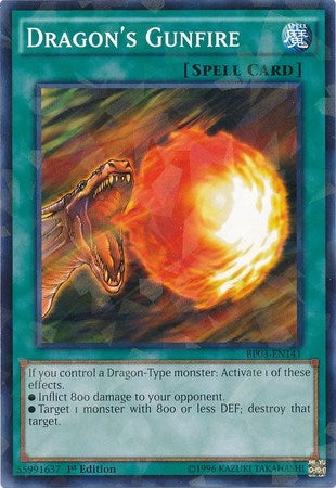 Dragons Gunfire Shatterfoil (BP03-EN141) [BP03]