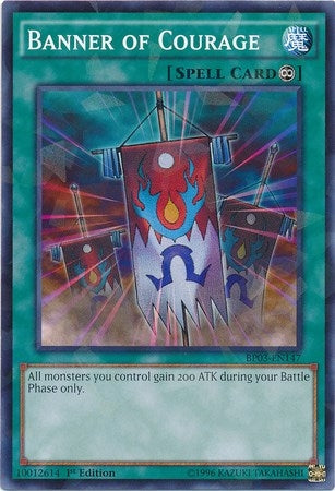 Banner of Courage Shatterfoil (BP03-EN147) [BP03]