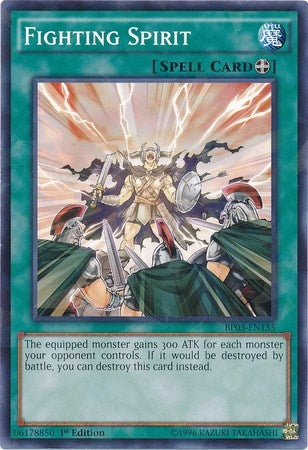 Fighting Spirit Shatterfoil (BP03-EN155) [BP03]