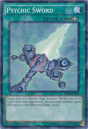 Psychic Sword Shatterfoil (BP03-EN163) [BP03]