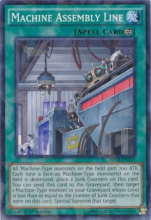 Machine Assembly Line Shatterfoil (BP03-EN167) [BP03]