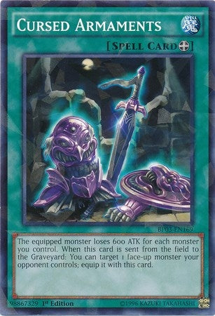 Cursed Armaments Shatterfoil (BP03-EN169) [BP03]