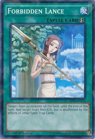 Forbidden Lance Shatterfoil (BP03-EN172) [BP03]