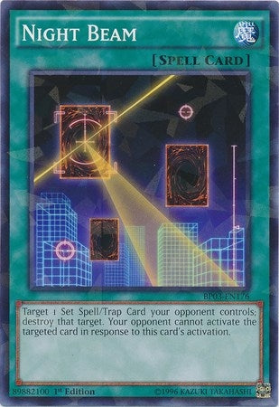 Night Beam Shatterfoil (BP03-EN176) [BP03]