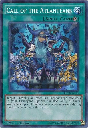 Call of the Atlanteans Shatterfoil (BP03-EN178) [BP03]