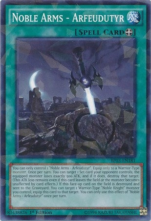 Noble Arms Arfeudutyr Shatterfoil (BP03-EN181) [BP03]