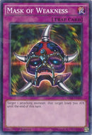 Mask of Weakness Shatterfoil (BP03-EN190) [BP03]