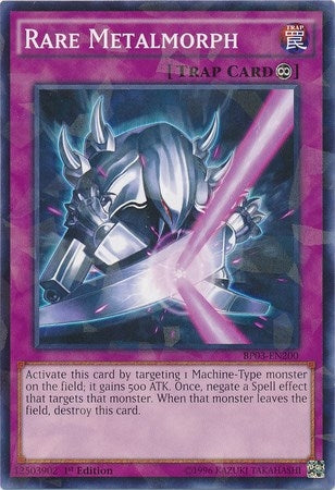 Rare Metalmorph Shatterfoil (BP03-EN200) [BP03]