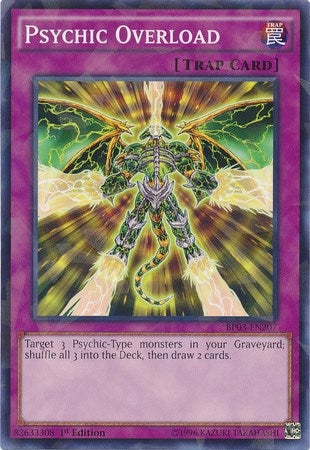 Psychic Overload Shatterfoil (BP03-EN207) [BP03]
