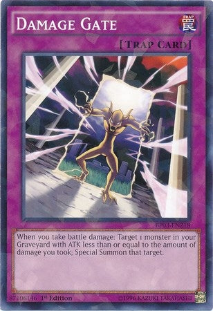 Damage Gate Shatterfoil (BP03-EN218) [BP03]