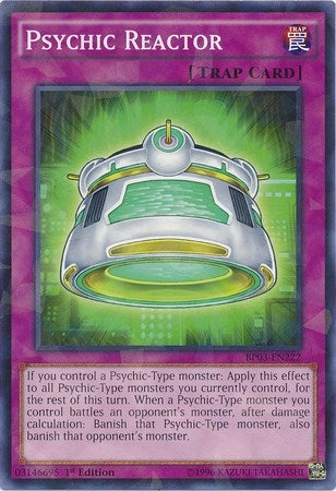 Psychic Reactor Shatterfoil (BP03-EN222) [BP03]