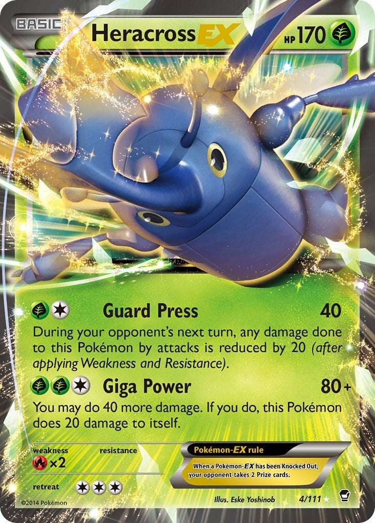 Heracross EX (4/111) [FFI]