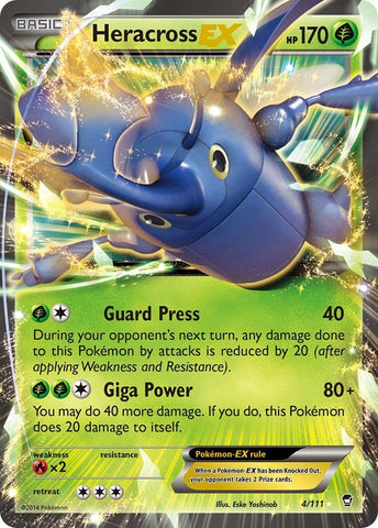 Heracross EX (4/111) [FFI]
