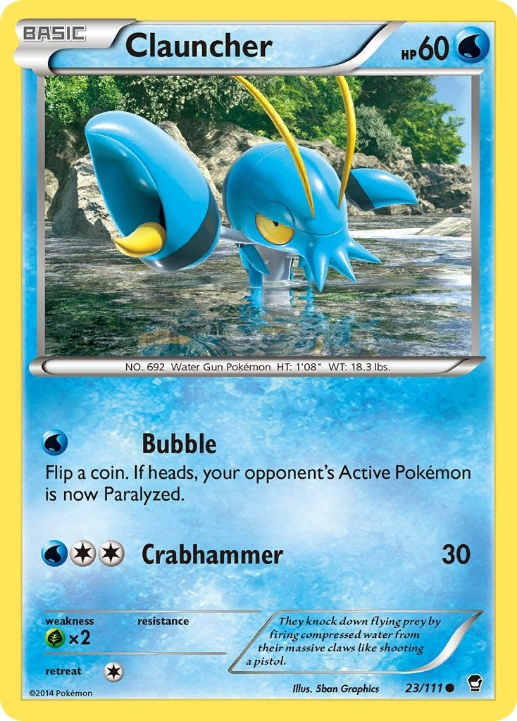 Clauncher (23/111) (XY - Furious Fists)
