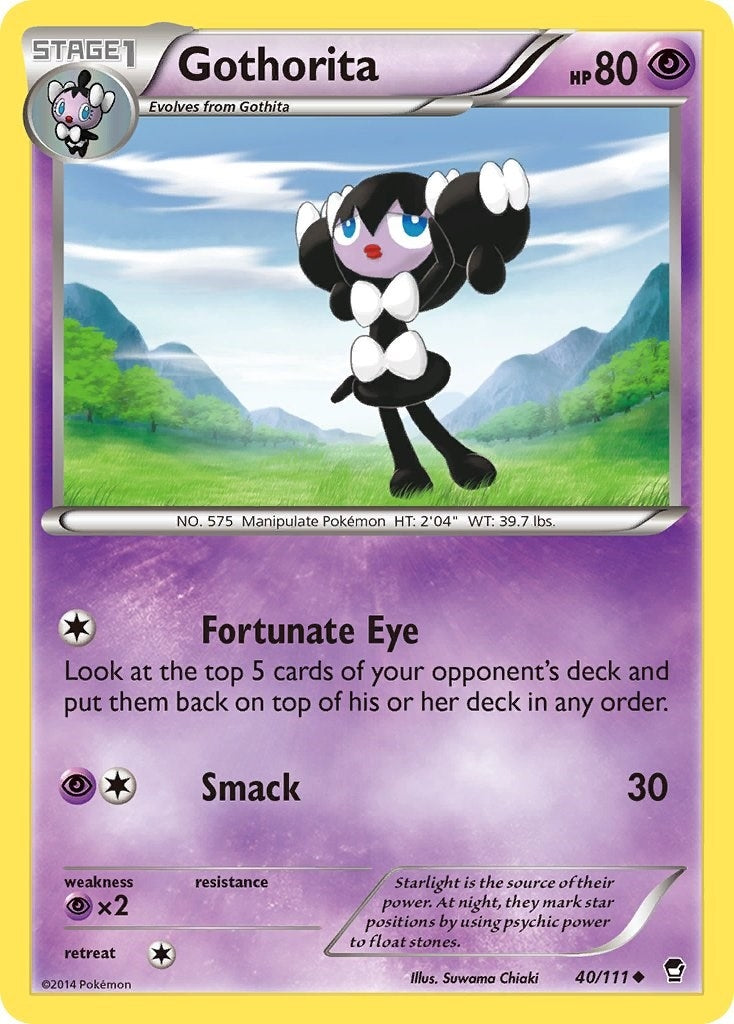 Gothorita (40/111) (XY - Furious Fists)