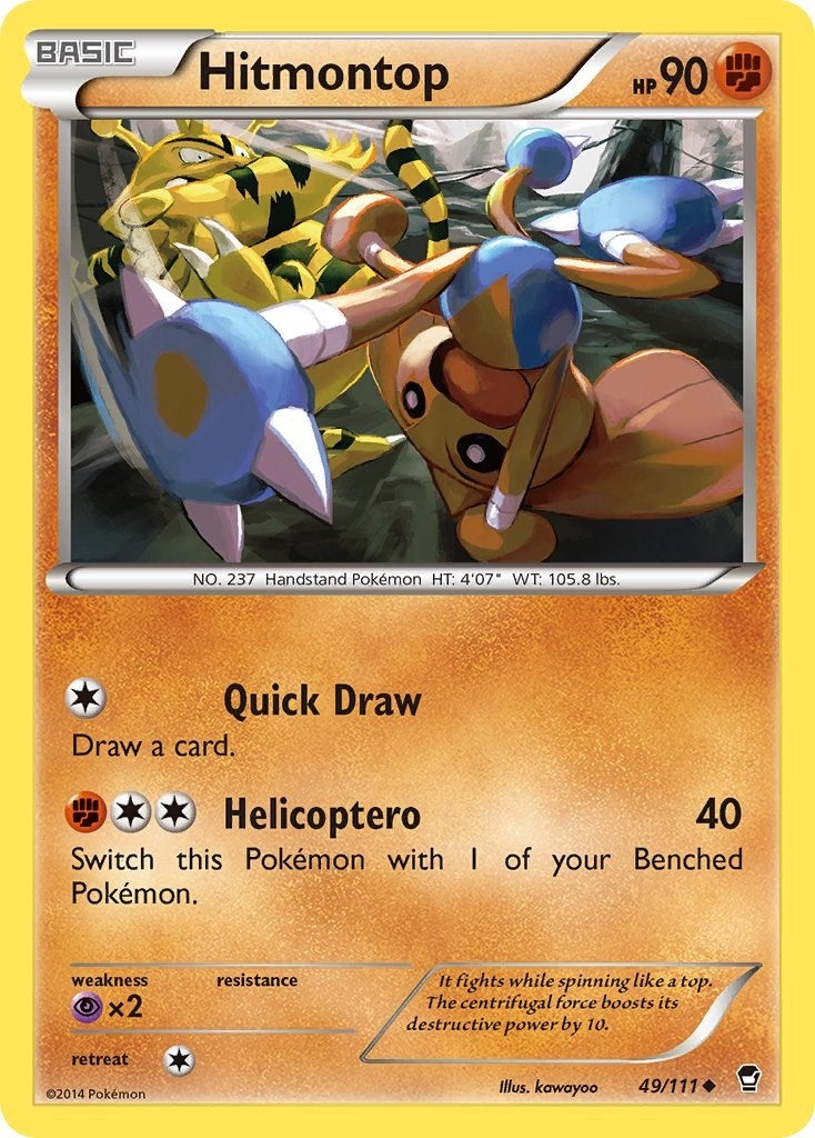 Hitmontop (49/111) [FFI]
