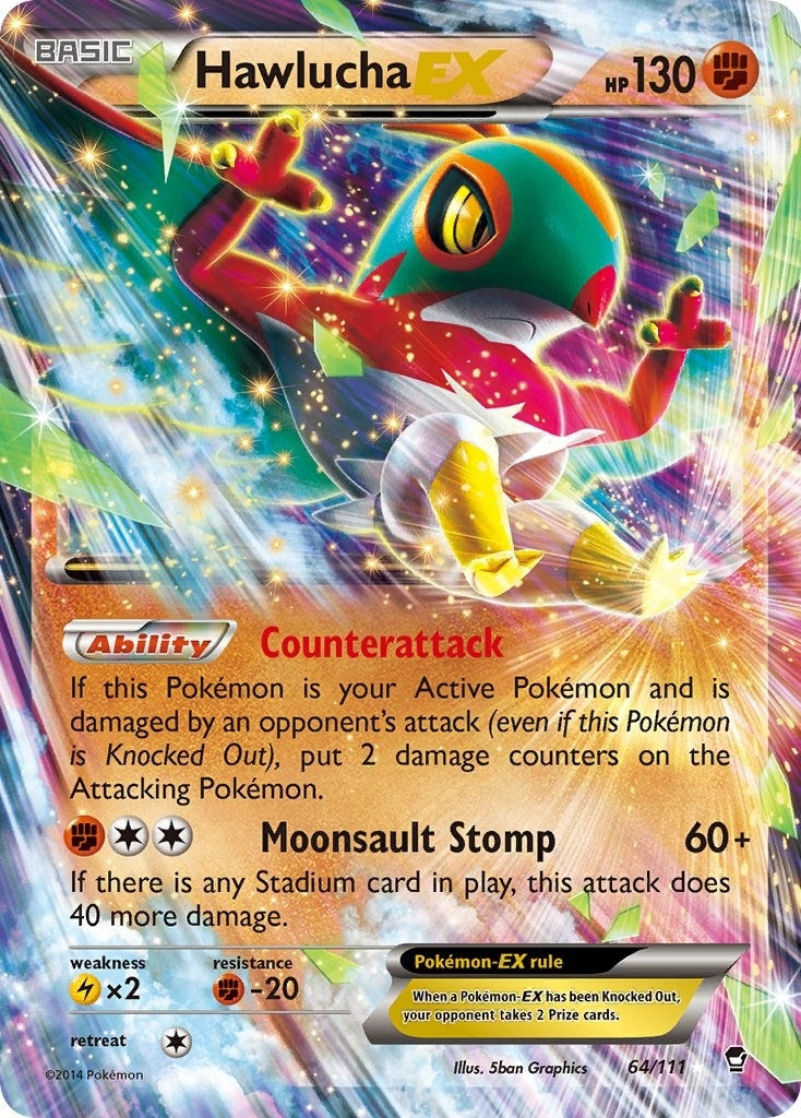Hawlucha EX (64/111) [FFI]