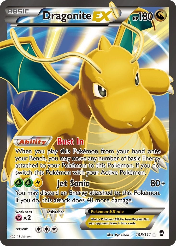 Dragonite EX 108 Full Art (108/111) [FFI]