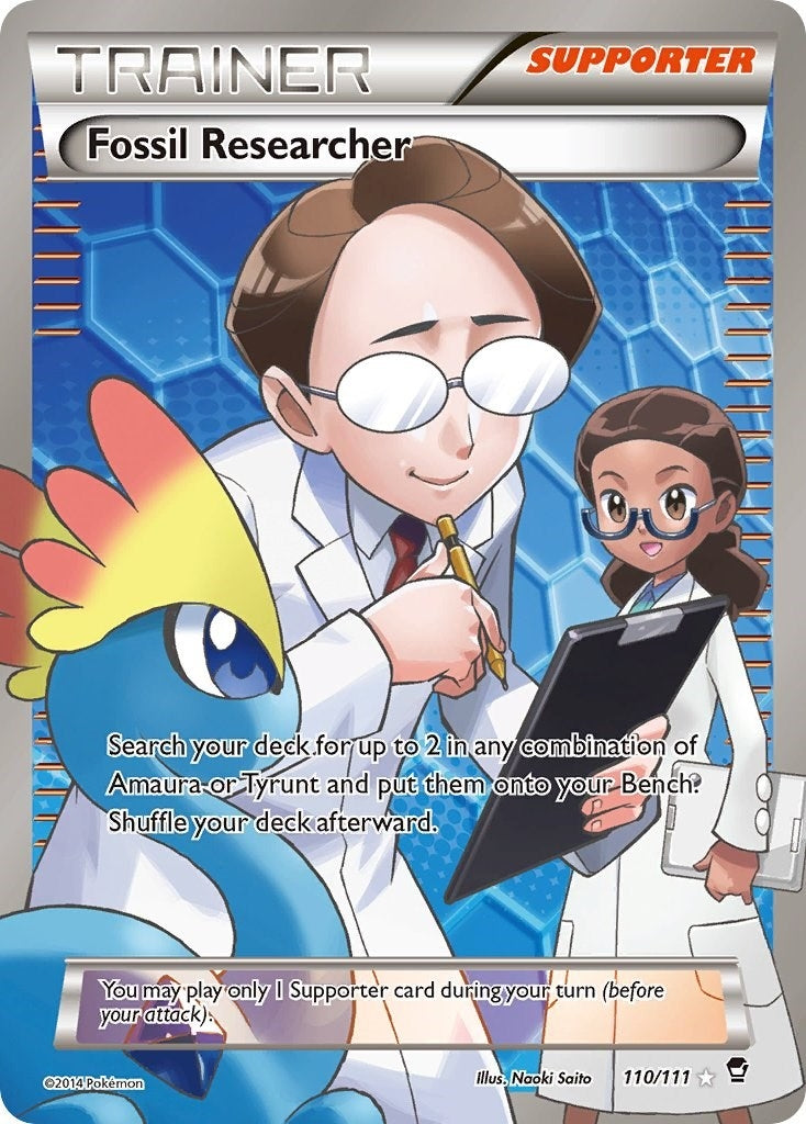 Fossil Researcher 110 Full Art (110/111) [FFI]
