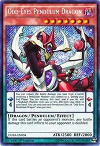Odd Eyes Pendulum Dragon Secret Rare (DUEA-EN004) [DUEA]