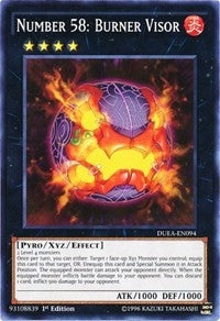 Number 58 Burner Visor (DUEA-EN094) [DUEA]