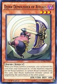 Djinn Demolisher of Rituals (DUEA-EN037) [DUEA]