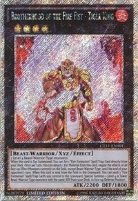 Brotherhood of the Fire Fist Tiger King (CT11-EN001) [CT11]