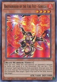 Brotherhood of the Fire Fist Gorilla (CT11-EN003) [CT11]