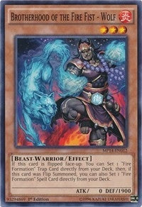 Brotherhood of the Fire Fist Wolf (MP14-EN012) [MP14]