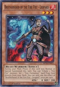 Brotherhood of the Fire Fist Leopard (MP14-EN013) [MP14]