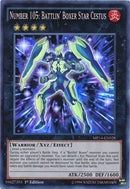 Number 105 Battlin Boxer Star Cestus (MP14-EN028) [MP14]