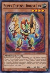 Super Defense Robot Lio (MP14-EN063) [MP14]