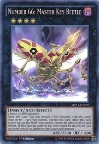 Number 66 Master Key Beetle (MP14-EN099) [MP14]