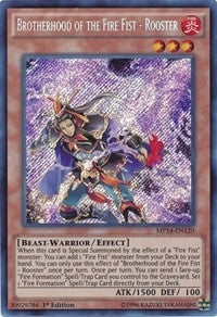 Brotherhood of the Fire Fist Rooster (MP14-EN120) [MP14]