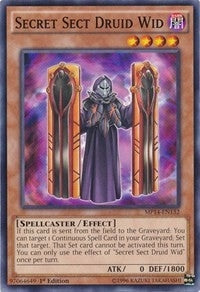 Secret Sect Druid Wid (MP14-EN132) [MP14]