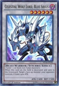 Celestial Wolf Lord Blue Sirius (MP14-EN183) [MP14]