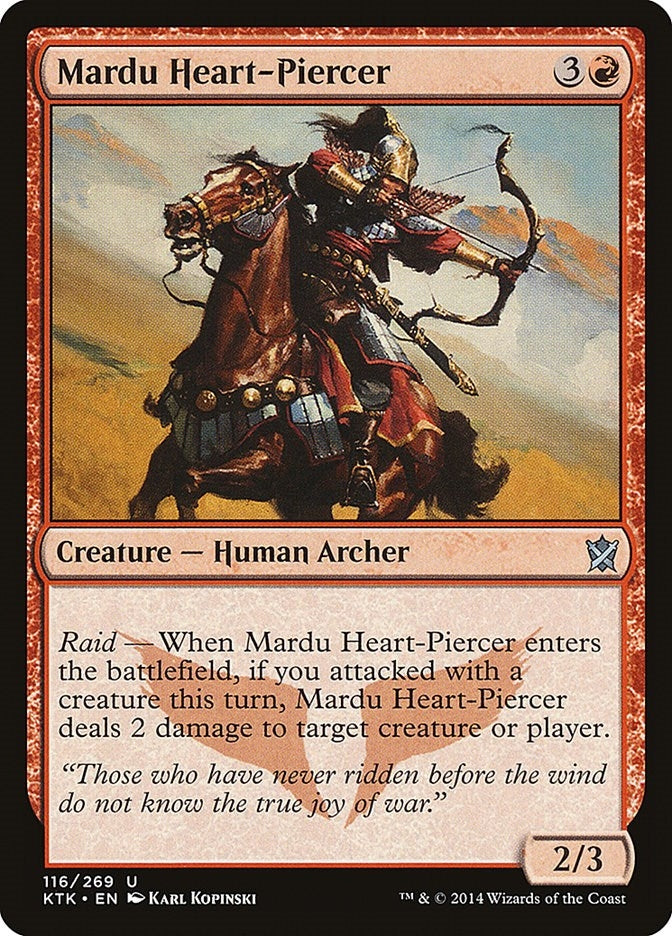Mardu Heart Piercer (116) [KTK]