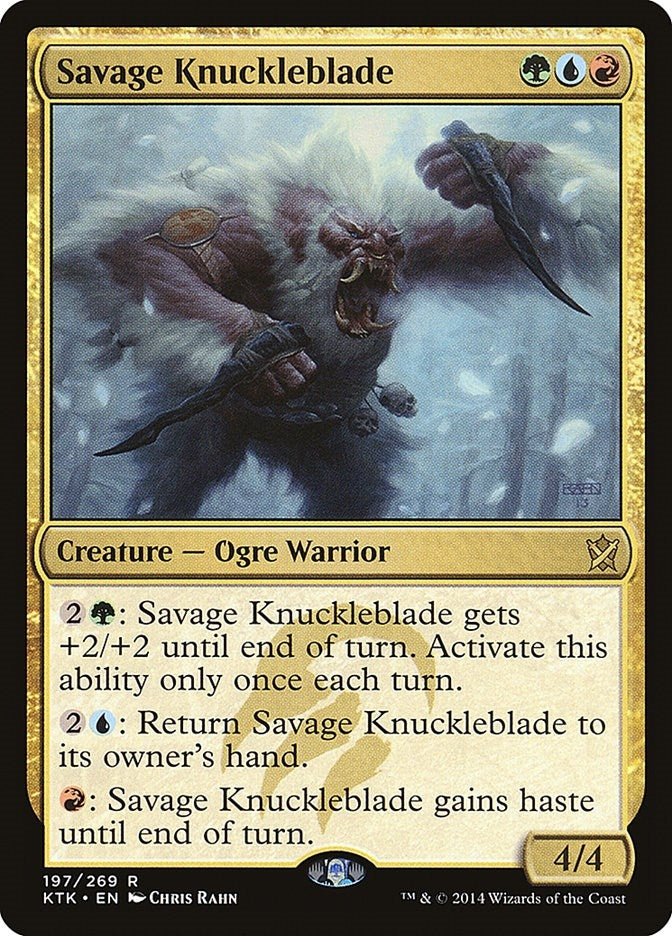 Savage Knuckleblade (197) [KTK]
