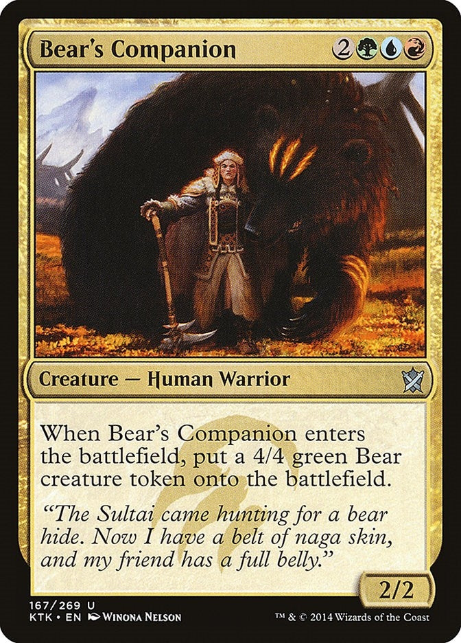 Bears Companion (167) [KTK]