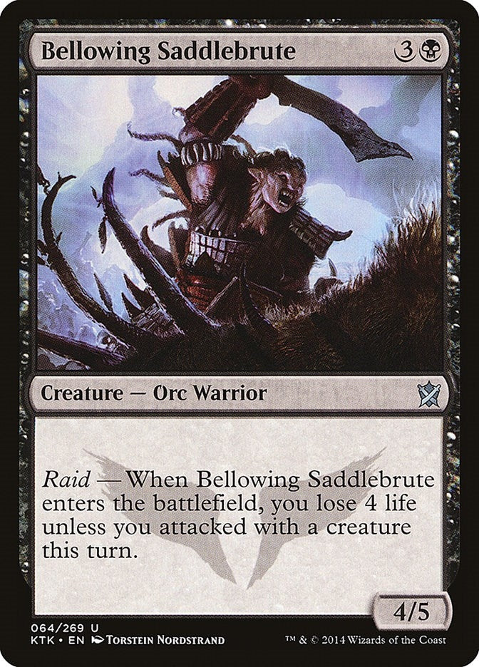 Bellowing Saddlebrute (64) [KTK]