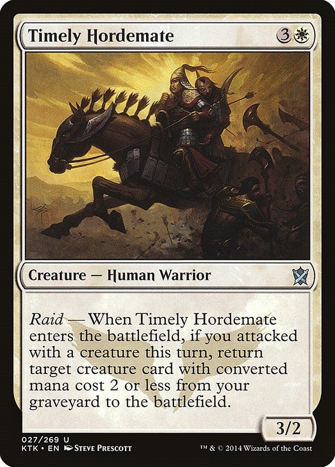 Timely Hordemate (27) [KTK]