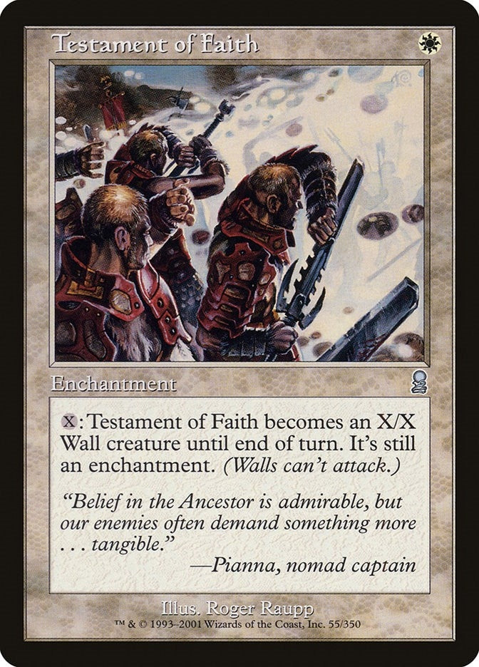 Testament of Faith (55) [ODY]