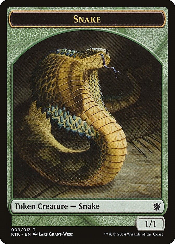 Snake Token (9) [KTK]