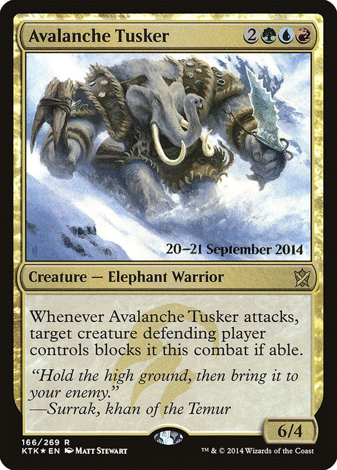 Avalanche Tusker (166) [PRE]